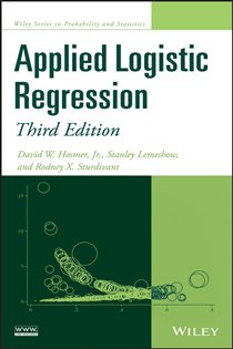 Book cover: Applied Logistic Regression, by David W. Hosmer (preview)