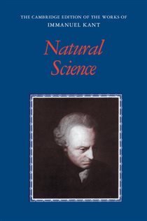 Book cover: Kant: Natural Science, by Immanuel Kant (preview)