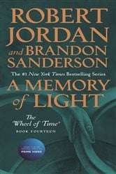 Book cover: A Memory of Light (Book 14 of Wheel of Time) by Robert Jordan (preview)