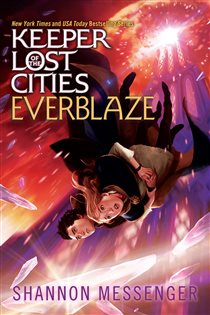Book cover: Everblaze, by Shannon Messenger (preview)
