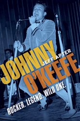 Book cover: Johnny O'Keefe, by Jeff Apter (preview)