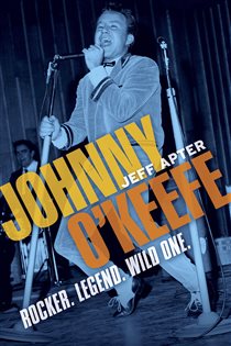 Book cover: Johnny O'Keefe, by Jeff Apter (preview)