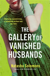 Book cover: The Gallery of Vanished Husbands, by Natasha Solomons (preview)