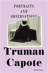 Book cover: Portraits and Observations, by Truman Capote (preview)