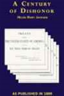 Book cover: A Century of Dishonor, by Helen Hunt Jackson (preview)