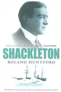 Book cover: Shackleton, by Roland Huntford (preview)