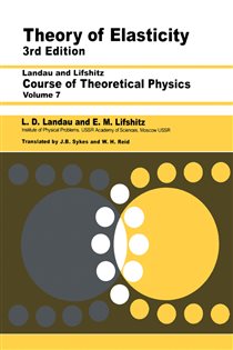 Book cover: Theory of Elasticity, by L D Landau (preview)