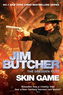 Book cover: Skin Game (Book 15 of Dresden Files) by Jim Butcher (preview)