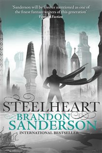 Book cover: Steelheart, by Brandon Sanderson (preview)