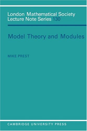 Model Theory and Modules - 50-99.99