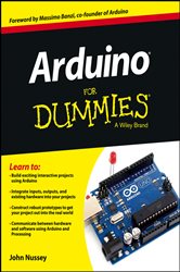 Book cover: Arduino For Dummies, by John Nussey (preview)