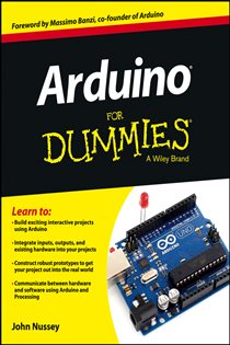 Book cover: Arduino For Dummies, by John Nussey (preview)