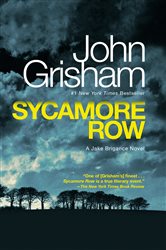Book cover: Sycamore Row (Book 2 of Jake Brigance) by John Grisham (preview)