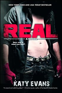 Book cover: Real, by Katy Evans (preview)