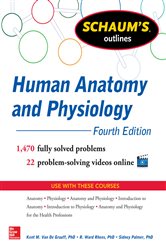 Book cover: Schaum's Outline of Human Anatomy and Physiology, by Kent Van de Graaff (preview)