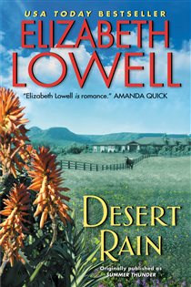Book cover: Desert Rain, by Elizabeth Lowell (preview)