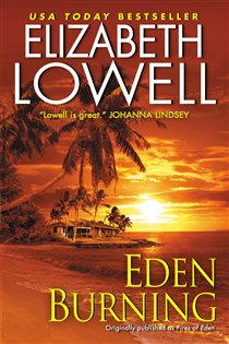 Book cover: Eden Burning, by Elizabeth Lowell (preview)