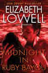 Book cover: Midnight in Ruby Bayou (Book 4 of St. Kilda Consulting) by Elizabeth Lowell (preview)