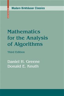 Book cover: Mathematics for the Analysis of Algorithms, by Daniel H. Greene (preview)