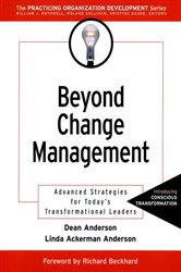 Book cover: Beyond Change Management, by Dean Anderson (preview)