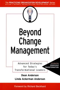 Book cover: Beyond Change Management, by Dean Anderson (preview)