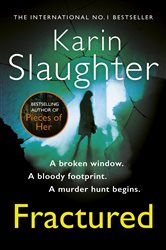 Book cover: Fractured, by Karin Slaughter (preview)