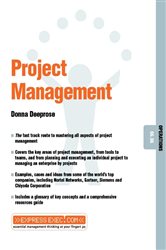 Book cover: Project Management, by Donna Deeprose (preview)