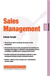 Book cover: Sales Management, by Patrick Forsyth (preview)