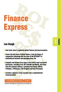 Book cover: Finance Express, by Leo Gough (preview)