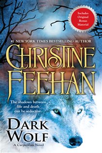 Book cover: Dark Wolf (Book 25 of A Carpathian Novel) by Christine Feehan (preview)