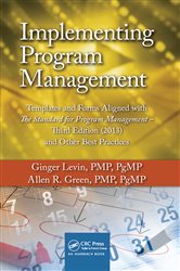 Book cover: Implementing Program Management, by Ginger Levin (preview)
