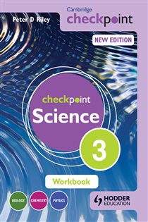 Book cover: Cambridge Checkpoint Science Workbook 3, by Peter Riley (preview)