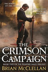 Book cover: The Crimson Campaign, by Brian McClellan (preview)