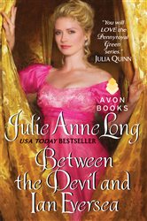 Book cover: Between the Devil and Ian Eversea (Book 9 of Pennyroyal Green) by Julie Anne Long (preview)