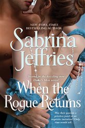 Book cover: When the Rogue Returns, by Sabrina Jeffries (preview)
