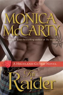 Book cover: The Raider (Book 8 of Highland Guard) by Monica McCarty (preview)