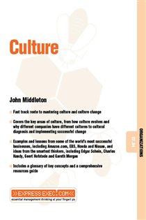 Book cover: Culture, by John Middleton (preview)