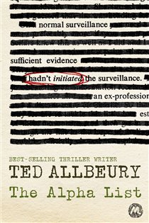 Book cover: The Alpha List, by Ted Allbeury (preview)