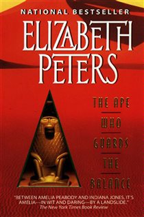 Book cover: The Ape Who Guards the Balance (Book 10 of Amelia Peabody Series) by Elizabeth Peters (preview)