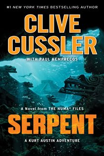 Book cover: Serpent, by Clive Cussler (preview)