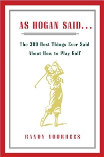 Book cover: As Hogan Said..., by Randy Voorhees (preview)