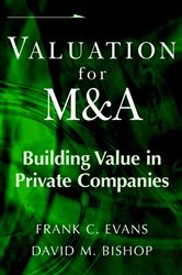 Book cover: Valuation for M&A, by Frank C. Evans (preview)