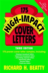 Book cover: 175 High-Impact Cover Letters, by Richard H. Beatty (preview)