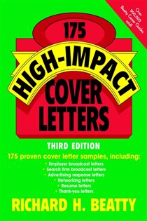 Book cover: 175 High-Impact Cover Letters, by Richard H. Beatty (preview)