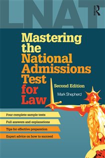 Book cover: Mastering the National Admissions Test for Law, by Mark Shepherd (preview)