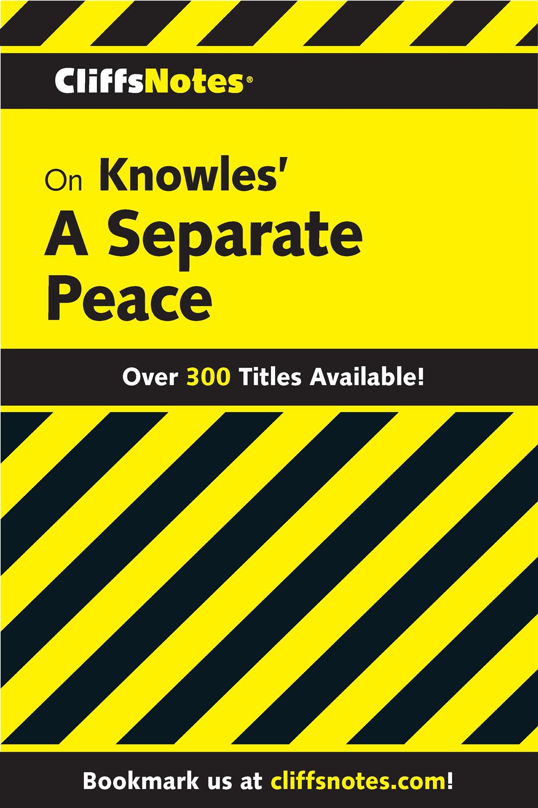 CliffsNotes on Knowles' A Separate Peace by Regina Higgins (ebook)
