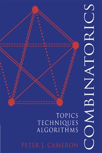 Book cover: Combinatorics, by Peter J. Cameron (preview)