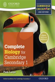 Book cover: Complete Biology for Cambridge Lower Secondary 1, by Pam Large (preview)