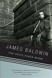 Book cover: The Devil Finds Work, by James Baldwin (preview)
