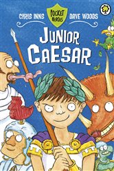 Book cover: Junior Caesar (Book 4 of Pocket Heroes) by Chris Inns (preview)
